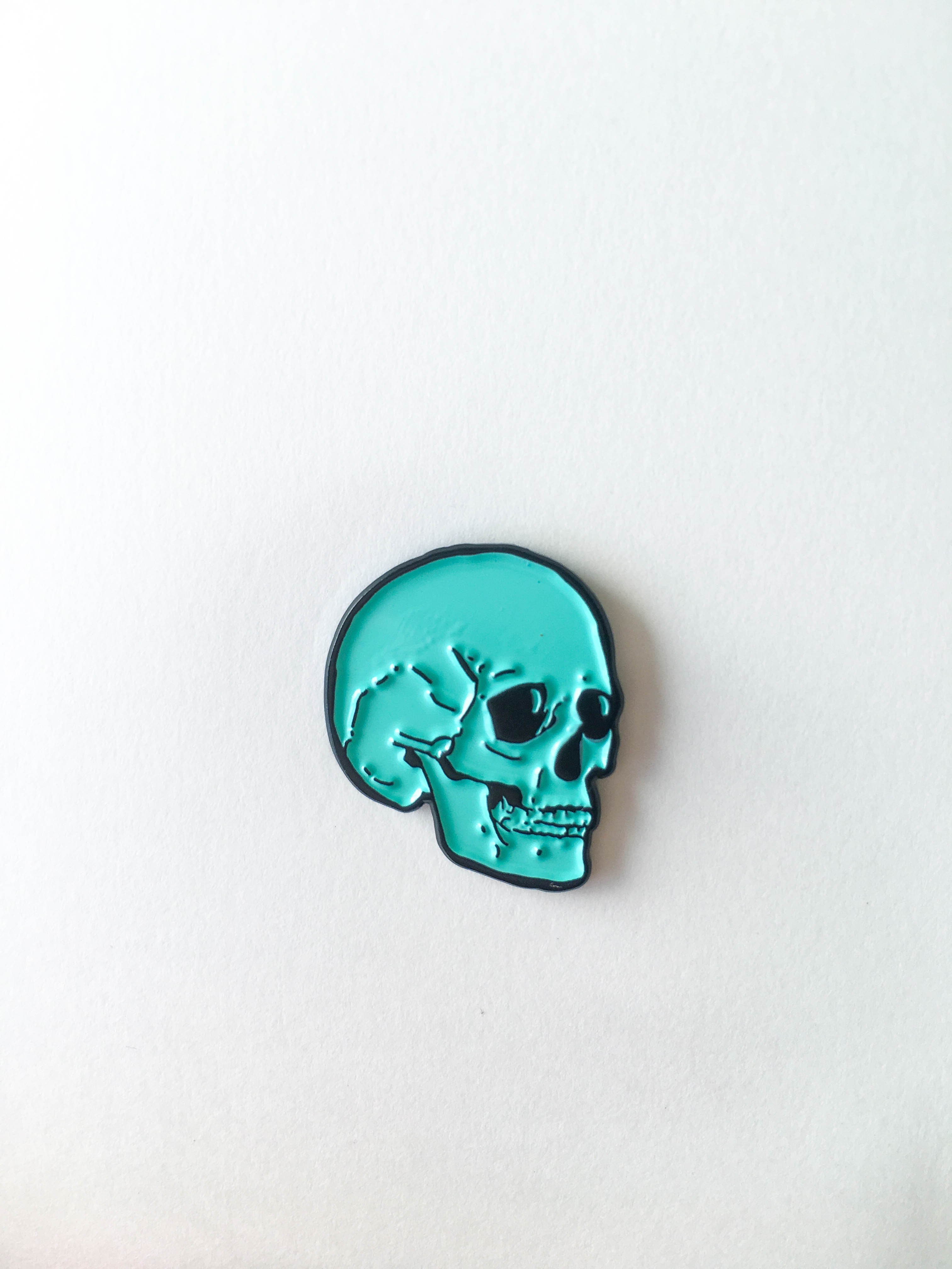 Skull Candy Enamel Pin