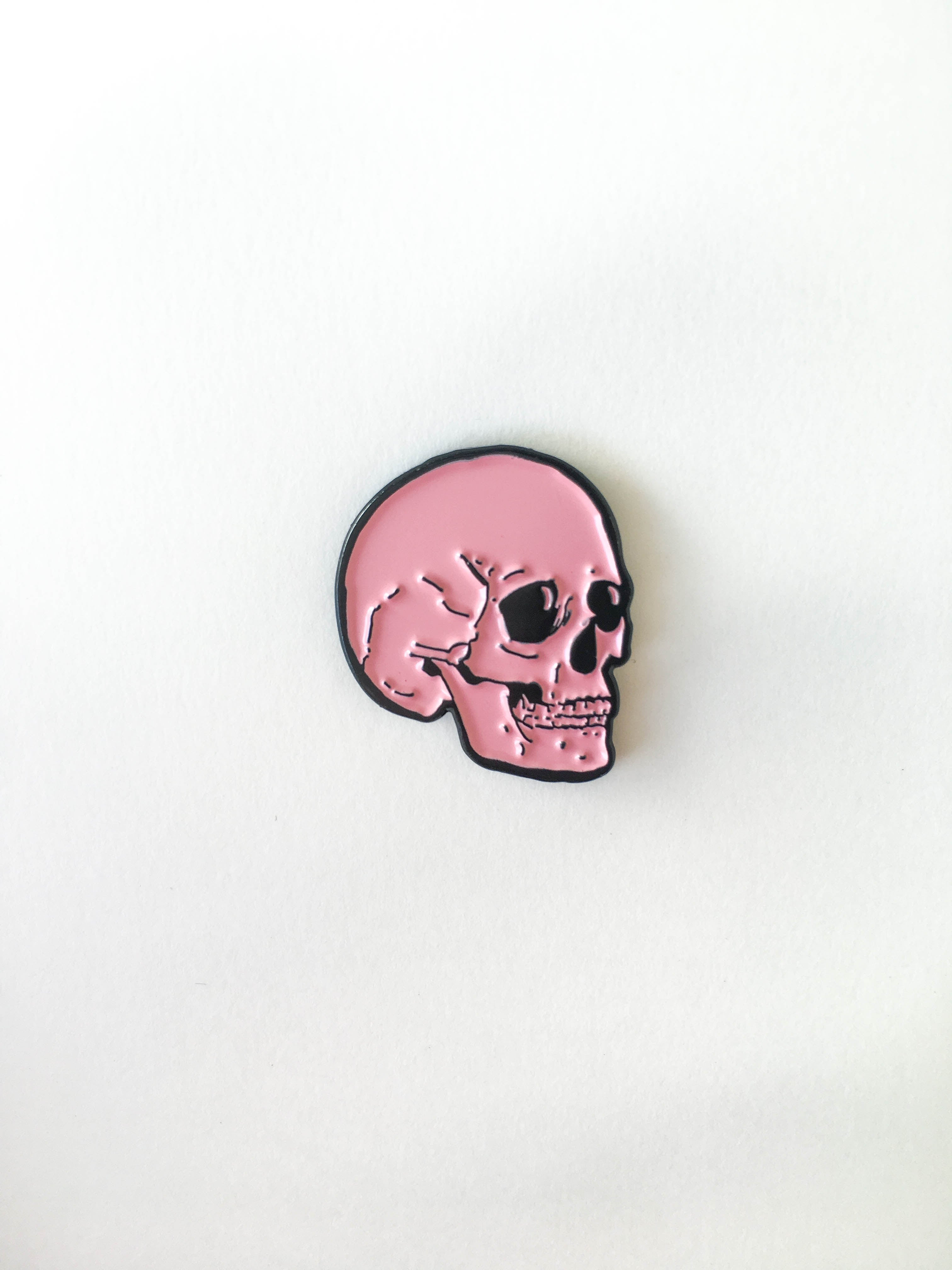 Skull Candy Enamel Pin