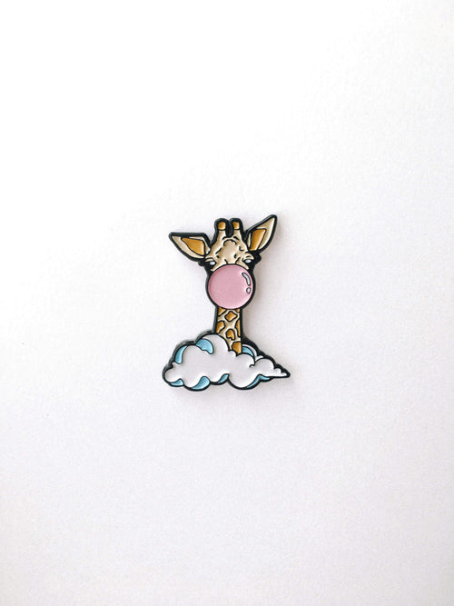 Giraffitude Enamel Pin