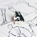 In Dog We Trust Enamel Pin